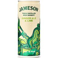 Jameson Ginger Ale & Lime 0,25l 5% plech - Whiskey
