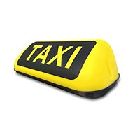 Alum Taxi car roof light with magnet, 12V - 35 × 15 × 12 cm - Beacon