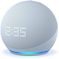 Amazon Echo Dot (5th Gen) with clock Cloud Blue - Hlasový asistent