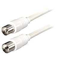 Koaxiální kabel IEC-Male - IEC-Female 2.5m - Koaxiální kabel