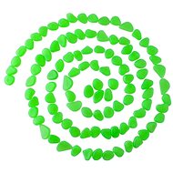 ISO 8766 Svítící kameny zelená 100 ks