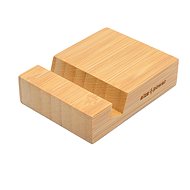 AlzaPower Bamboo Stand Cube - Stojánek