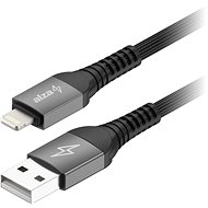 Datový kabel AlzaPower AluCore Ultra Durable USB-A to Lightning (C189) 1m tmavě šedý