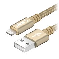 Datový kabel AlzaPower AluCore Lightning MFi (C89) 0.5m zlatý