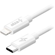 AlzaPower Core USB-C to Lightning MFi 0.5m bílý - Datový kabel
