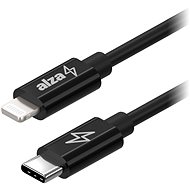 AlzaPower Core USB-C to Lightning MFi 3m černý - Datový kabel