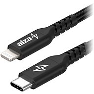 AlzaPower AluCore USB-C to Lightning MFi 0.5m černý - Datový kabel