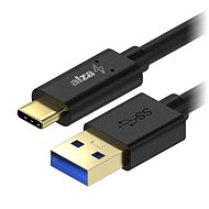 Datový kabel AlzaPower Core USB-C 3.2 Gen 1, 0.5m černý - Datový kabel