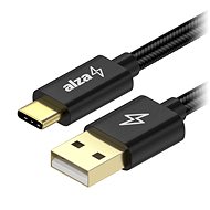 Datový kabel AlzaPower AluCore Charge 2.0 USB-C 3m černý