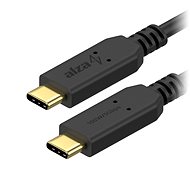 Datový kabel AlzaPower Core USB-C / USB-C 3.2 Gen 1, 5A, 100W, 0.5m černý
