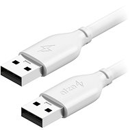 AlzaPower Core USB-A (M) to USB-A (M) 2.0, 1m bílý - Datový kabel