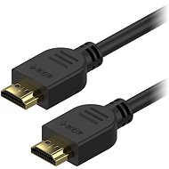 AlzaPower Core HDMI 1.4 High Speed 4K 2m Black - Video Cable