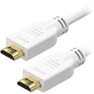 AlzaPower Core HDMI 1.4 High Speed 4K 15m bílý - Video kabel