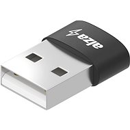 AlzaPower USB-A (M) na USB-C 2.0 (F) černá - Redukce