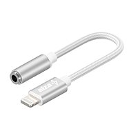 AlzaPower Lightning MFi to 3.5mm Jack (F) Silver - Adapter