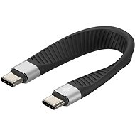 Datový kabel AlzaPower FlexCore USB-C to USB-C 2.0, 5A, 100W - Datový kabel