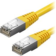 AlzaPower Patch CAT5E FTP 2m žlutý - Síťový kabel