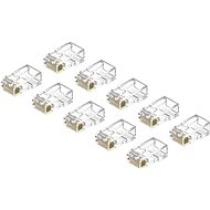 AlzaPower Patch CAT6 UTP RJ45 8p8c nestíněný skládaný na drát 10-pack - Konektor