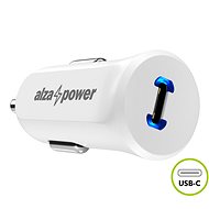 AlzaPower Car Charger P310 USB-C Power Delivery bílá - Nabíječka do auta
