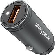 AlzaPower Car Charger X510 Fast Charge šedá - Nabíječka do auta