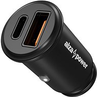 Nabíječka do auta AlzaPower Car Charger C520 Fast Charge + Power Delivery černá - Nabíječka do auta