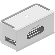 Organizér kabelů AlzaPower Cable Box Socket šedý - Organizér kabelů
