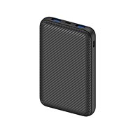 AlzaPower Carbon 10,000mAh Fast Charge + PD3.0 Black - Power Bank