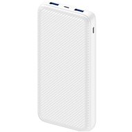 Powerbank AlzaPower Carbon 20,000mAh Fast Charge + PD3.0 White