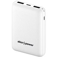 Powerbanka AlzaPower Onyx 10000mAh USB-C bílá - Powerbanka