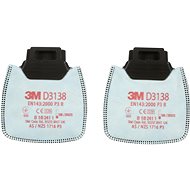 3M Secure Click D3138 Částicový filtr P3 R - Filtr do respirátoru