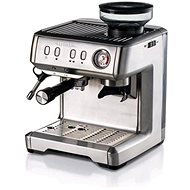 Ariete nerezový espresso kávovar  s mlýnkem 1313 - Pákový kávovar