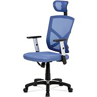 AUTRONIC Kokomo černo/modrá - Kancelářská židle