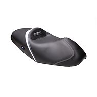 SHAD Komfortní sedlo černo/bílé, šedo/modré švy pro PIAGGIO/VESPA MP3 250 (2009-2013) - Sedlo na motorku