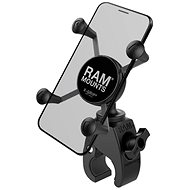 Držák na mobilní telefon RAM Mounts X-Grip se "Snap-Link Tough-Claw" upínaním na řidítka - Držák na mobilní telefon