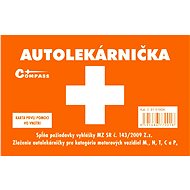 COMPASS Lekárnička I. plastová pro slovenský trh (expirace 4 roky) - Autolékárnička
