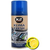 K2 Osvěžovač KLIMA FRESH 150 ml LEMON - Čistič klimatizace