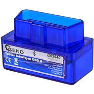 GEKO Autodiagnostic ELM 327 Bluetooth Blue, Android (Free SX OBD Application) - Diagnostics