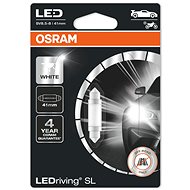 OSRAM LEDriving SL C5W Length of 41mm Cold White 6000K 12V One Piece in a Package - LED Car Bulb