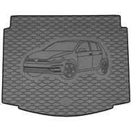 ACI VW GOLF 13- gumová vložka černá do kufru s ilustrací vozu (HB) spodní dno - Vana do kufru