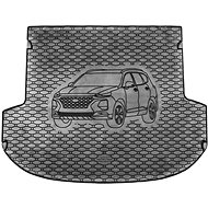 ACI HYUNDAI Santa Fe 18- gumová vložka do kufru s ilustrací vozu černá (5 sedadel) - Vana do kufru