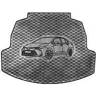 ACI TOYOTA Corolla SD 19- černá gumová vložka do kufru s ilustrací vozu (Sedan) - Vana do kufru