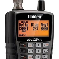 Uniden UBC 125 XLT Handheld Scanner - Radio Communication Station