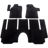 ACI textilní koberce pro MERCEDES-BENZ VIANO 03-10  černé (4 sedadla, sada 3 ks) - Autokoberce