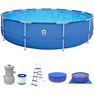 Avenli Bazén s příslušenstvím 4,5m (filtrace, schůdky, plachta, podložka) - Bazén