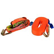 Snap strap with ERGO ratchet and hook, 5m / 1T / 25mm, - Tie Down Strap