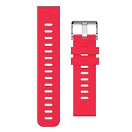 Alligator Watch 20mm Silicone Strap, Red