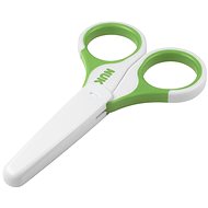 NUK Dětské zdravotní nůžky - zelené - Dětské nůžky na nehty