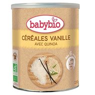 BABYBIO Rýžová kaše s quinou a vanilkou 220 g - Nemléčná kaše