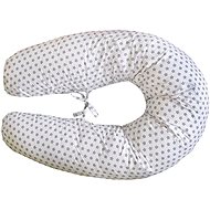 COSING Kojící polštář 170 cm - Hvězdy Bílá - Kojicí polštář