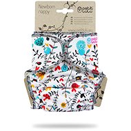 Plenkové kalhotky PETIT LULU  Novorozenecká plenka - luční kvítí